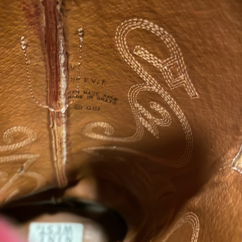 Nine West Vintage Western Leather/Swede Boots - Picture 8 of 10